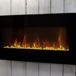Cheminée électrique Calantas orange
